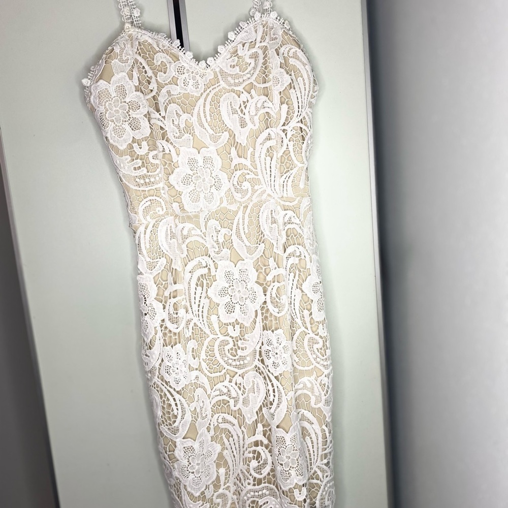 White dress
